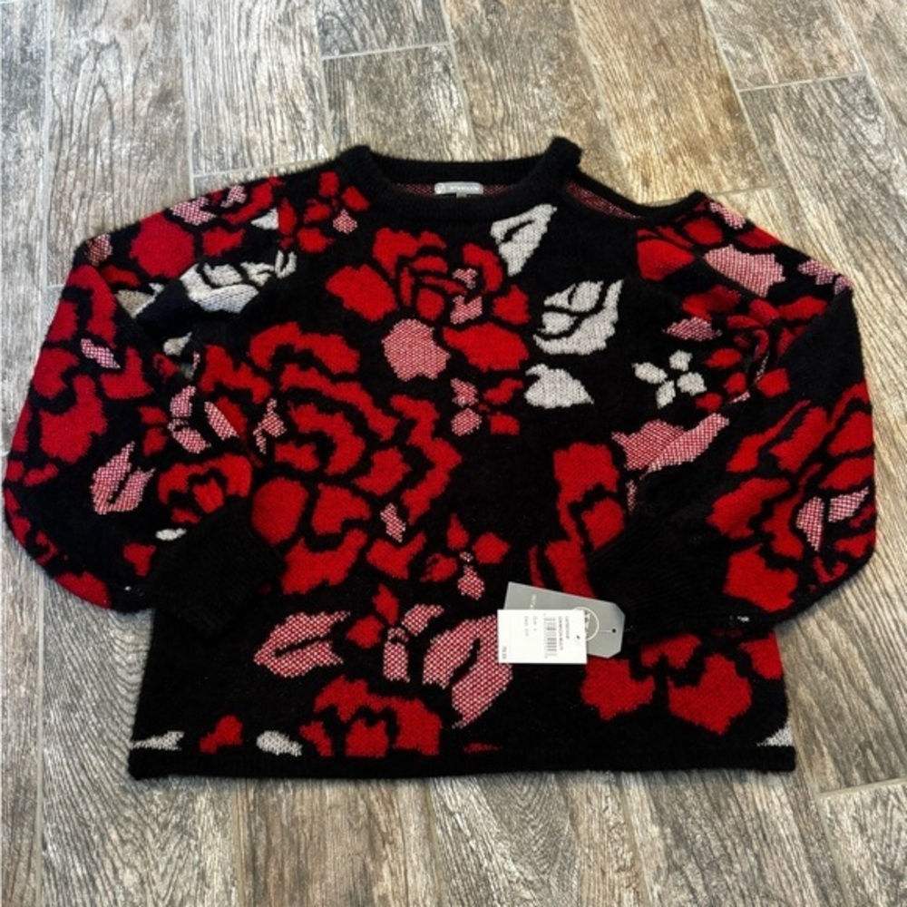 Wit & wisdom crimson multi sweater